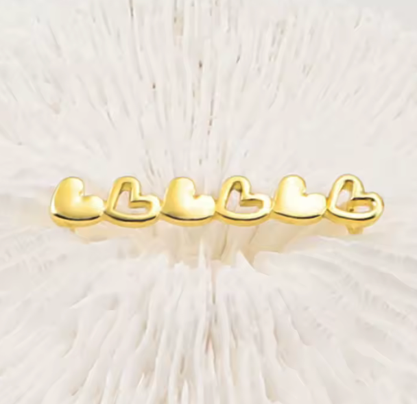 Boucles de décoration de chaussures dorées