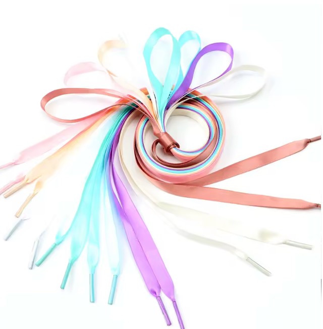 Satin Schnürsenkel 0,9cm breit 100cm