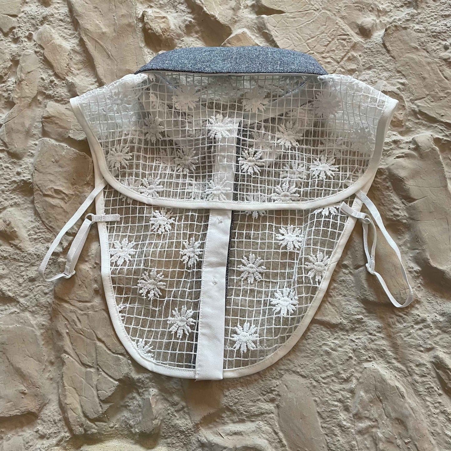 Spitzen Blusenkragen