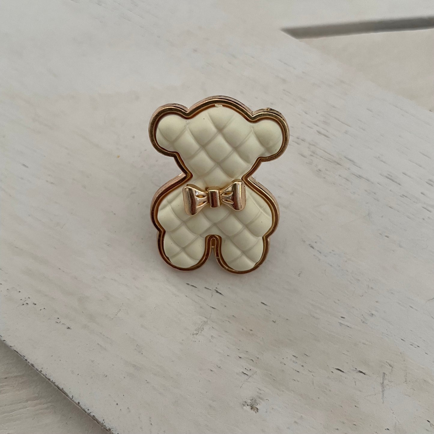 Schuhdeko Schuhclip Bär