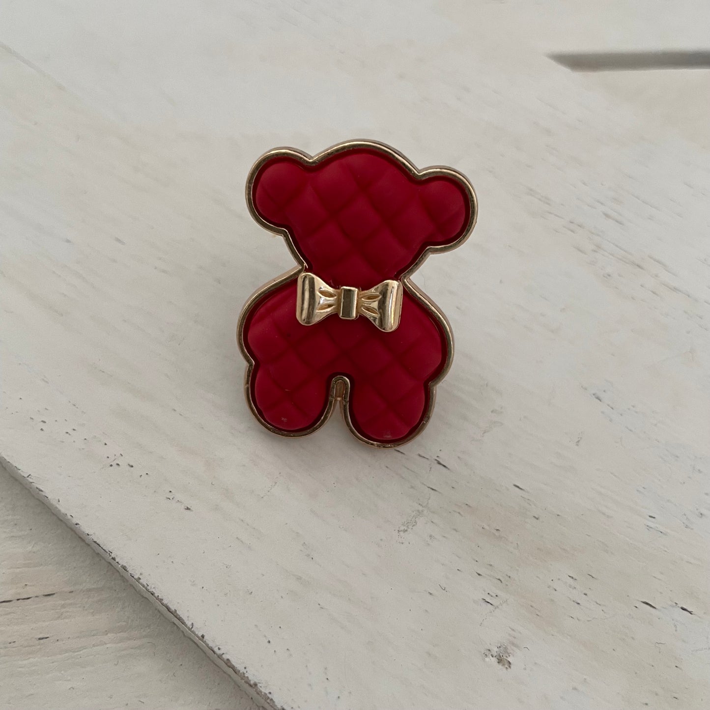 Schuhdeko Schuhclip Bär