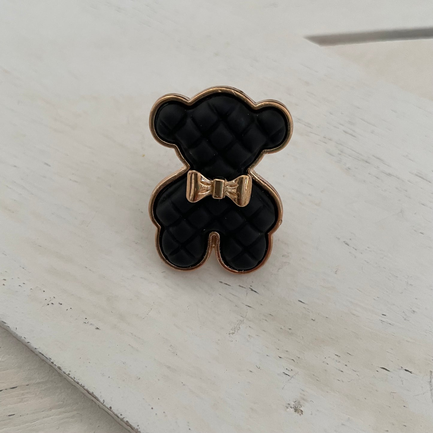 Schuhdeko Schuhclip Bär