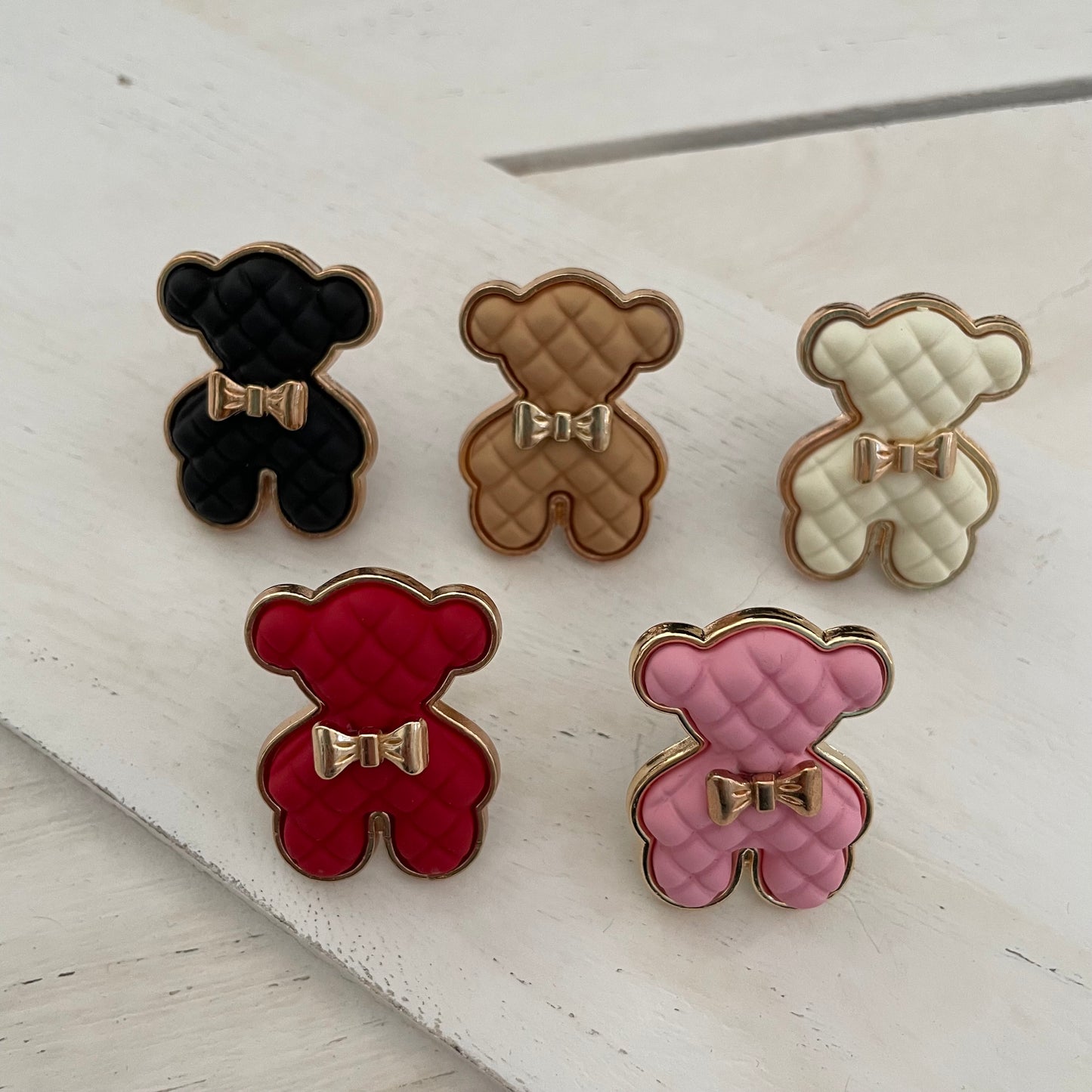 Schuhdeko Schuhclip Bär