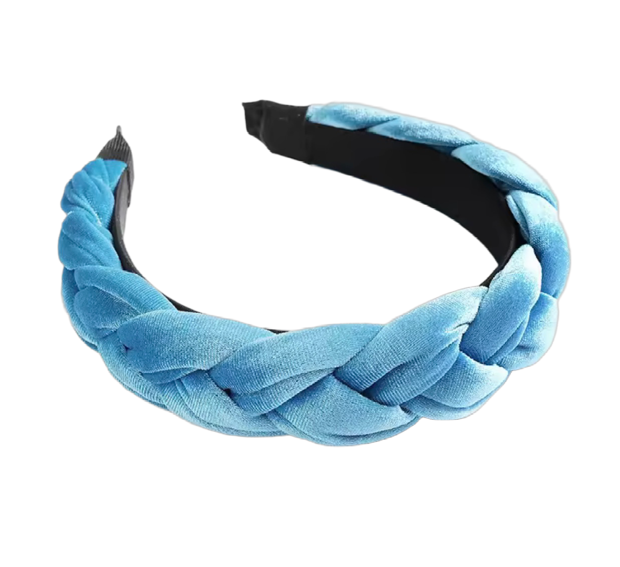 Bandeau en velours tressé