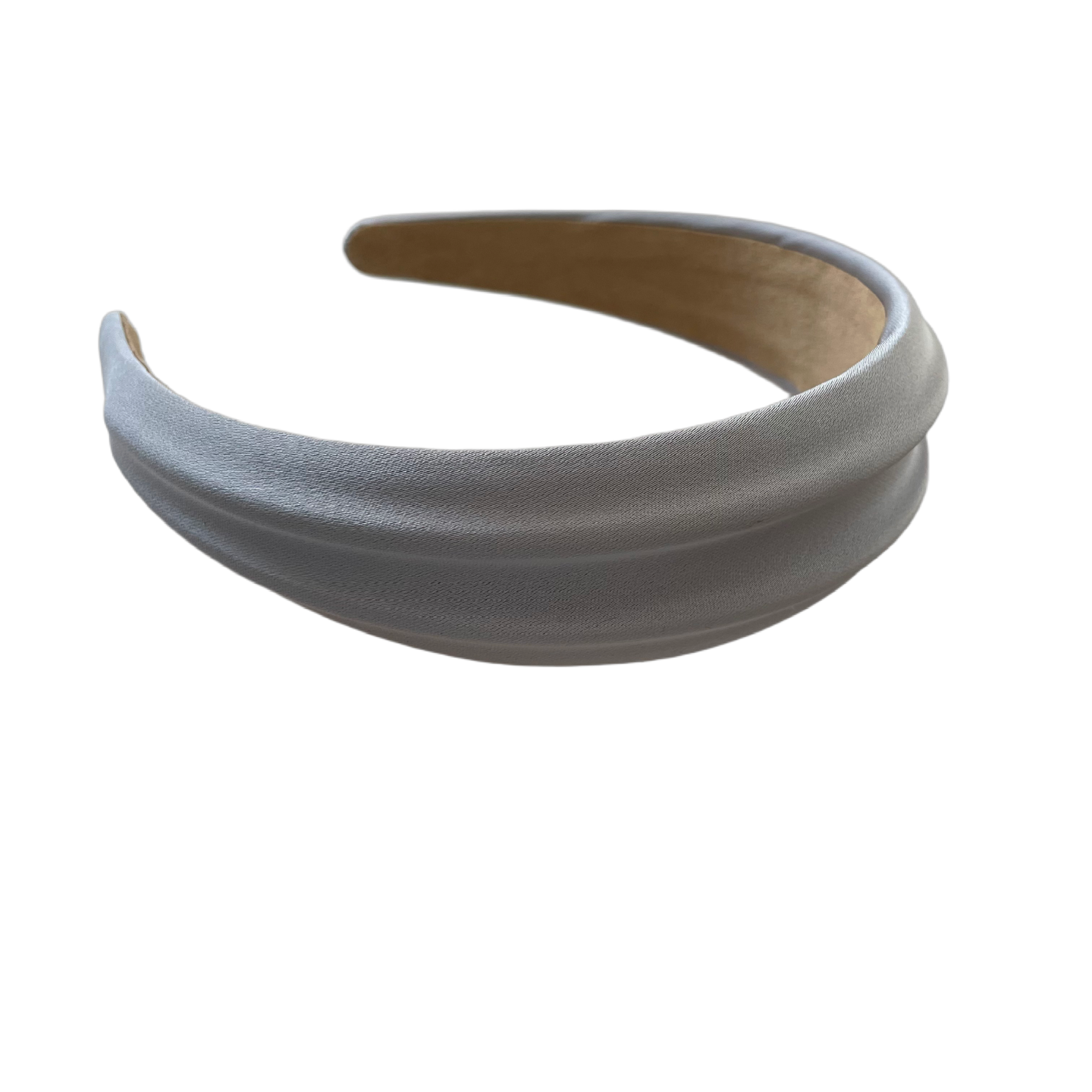 Satinwoge — Eleganter Haarreif in welliger Form
