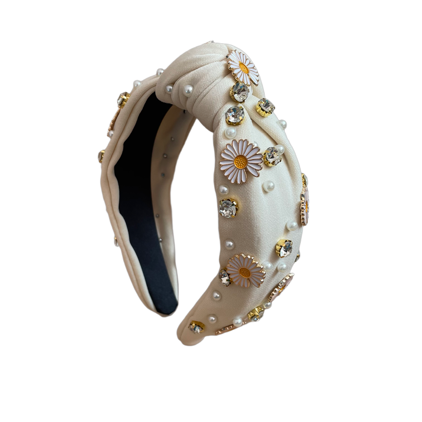 Poesie im Haar – Margeriten, Perlen und Strass für magische Momente