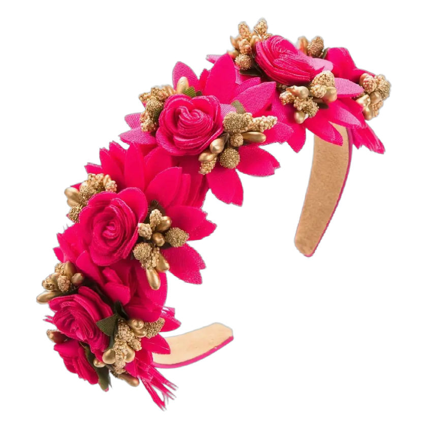 Blütenzauber: Der Haarreif für blühende Schönheit