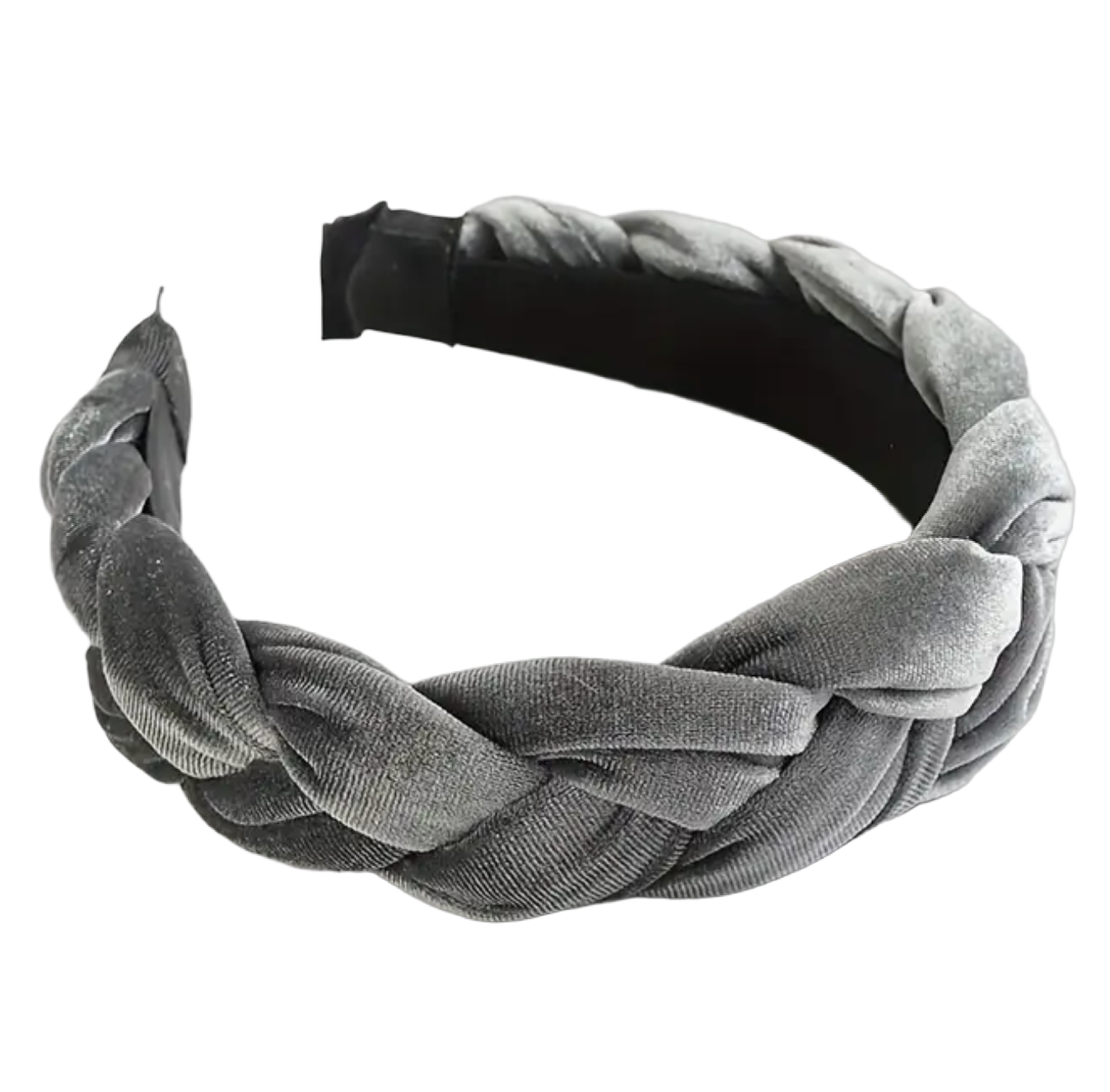 Bandeau en velours tressé