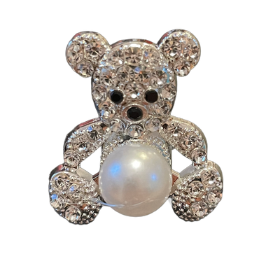 Schuhdeko Schuhclip Silber