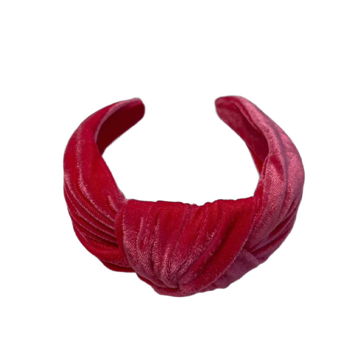 Samtzauber – Haarreif mit mittigem Knoten