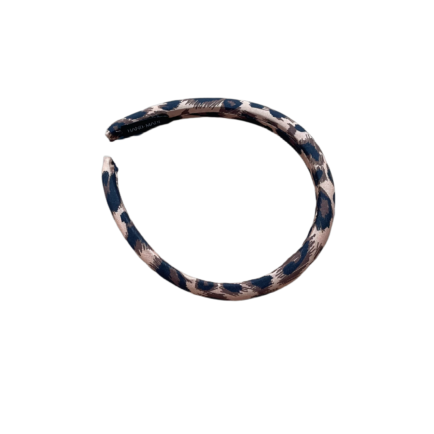 Jeans headband with pearls and stones