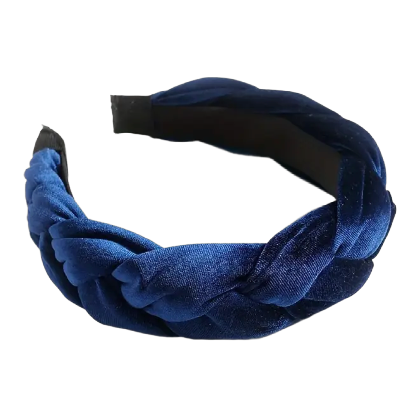 Bandeau en velours tressé