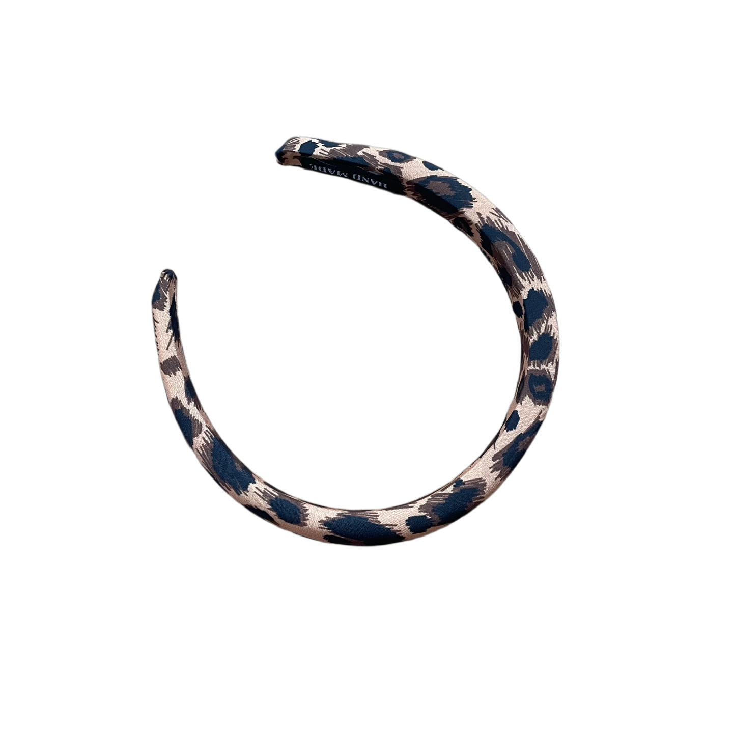 Jeans headband with pearls and stones