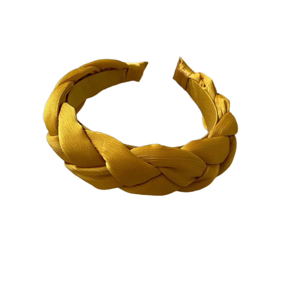 Geflochtene Träume: Der Satin-Haarreifen, der dein Herz berührt