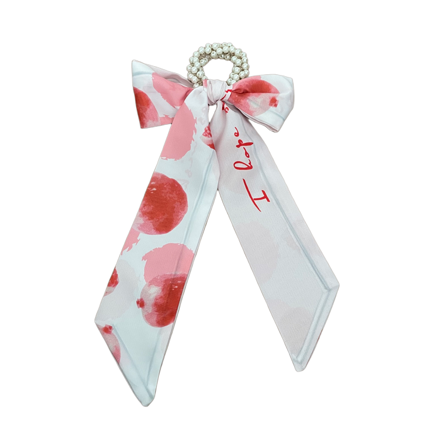 „Schleifen-Style mit Perlenakzent“