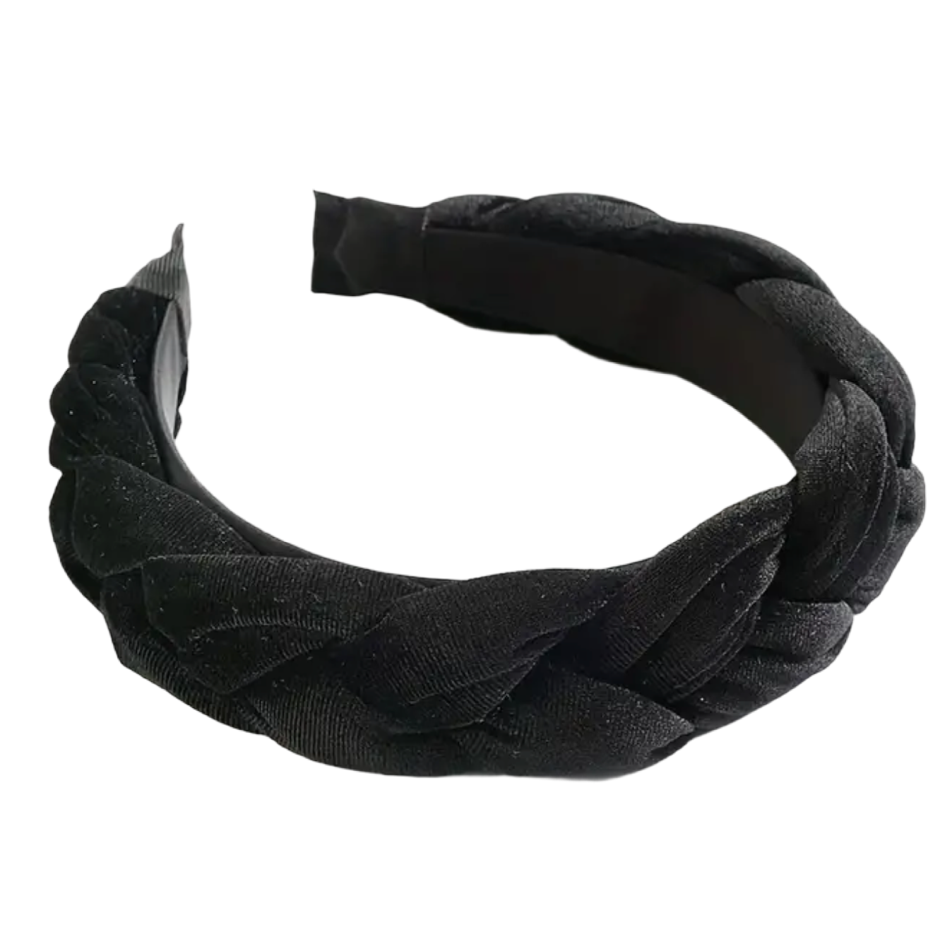Bandeau en velours tressé