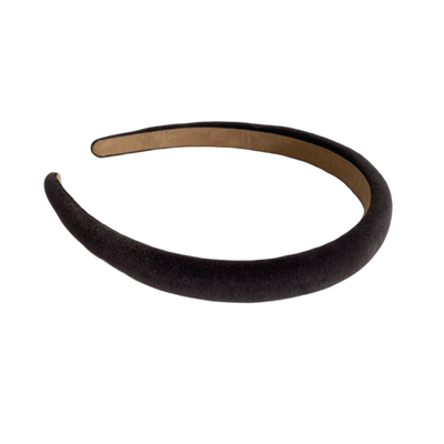 Schmaler Samthaarreif – schlicht & elegant