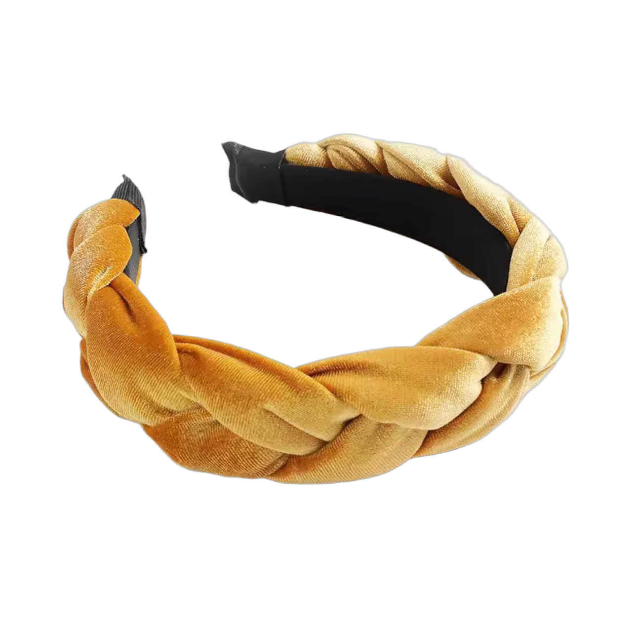 Bandeau en velours tressé