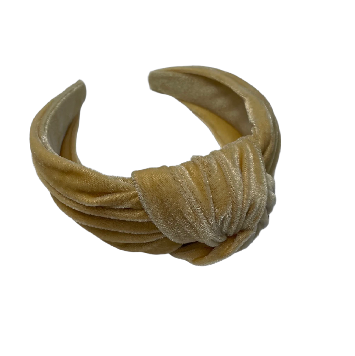 Samtzauber – Haarreif mit mittigem Knoten
