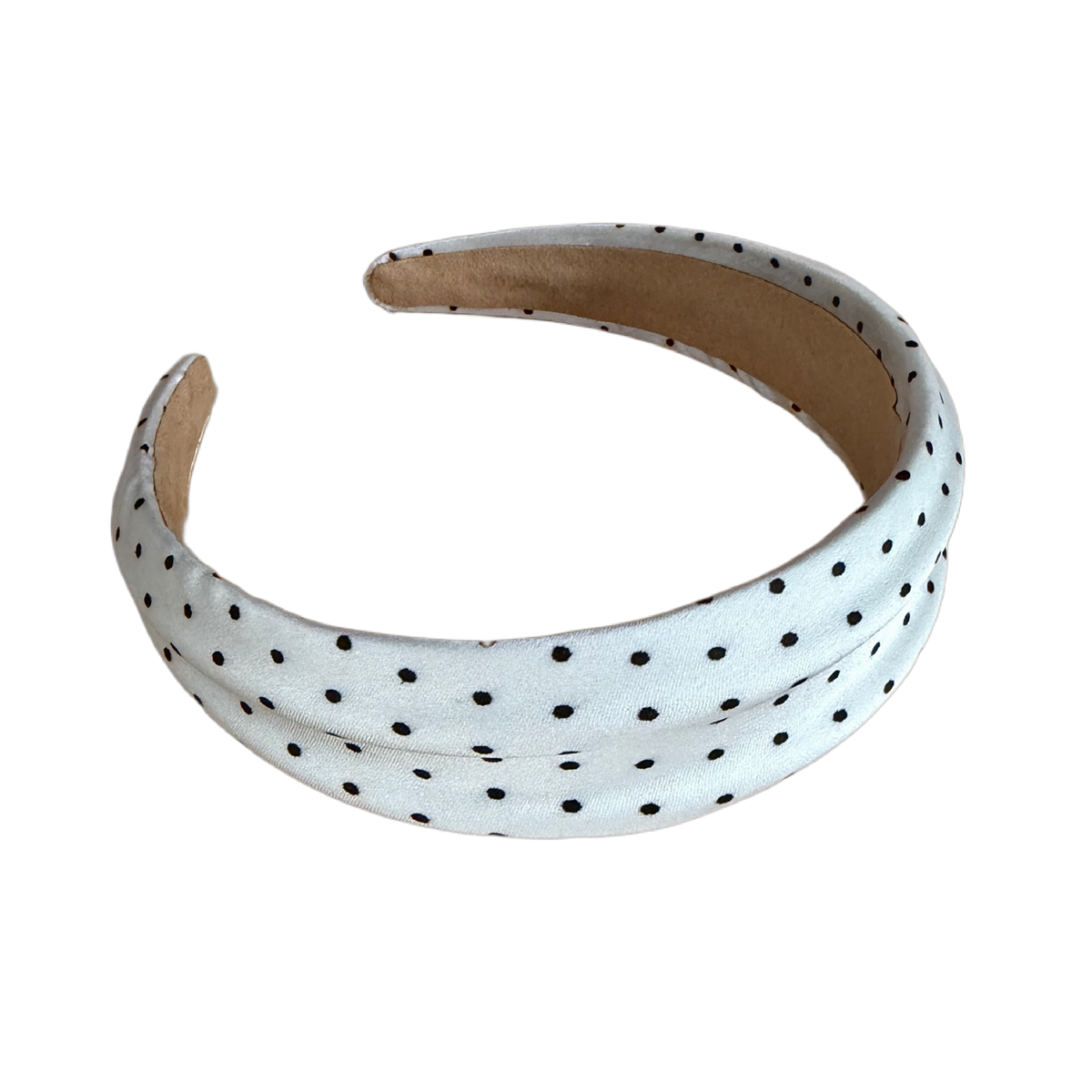 Timeless Dots – Eleganter Haarreifen mit feinen Pünktchen