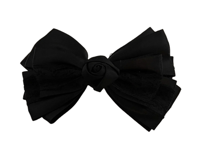 Haarklammer Satin/Spitze/Organza