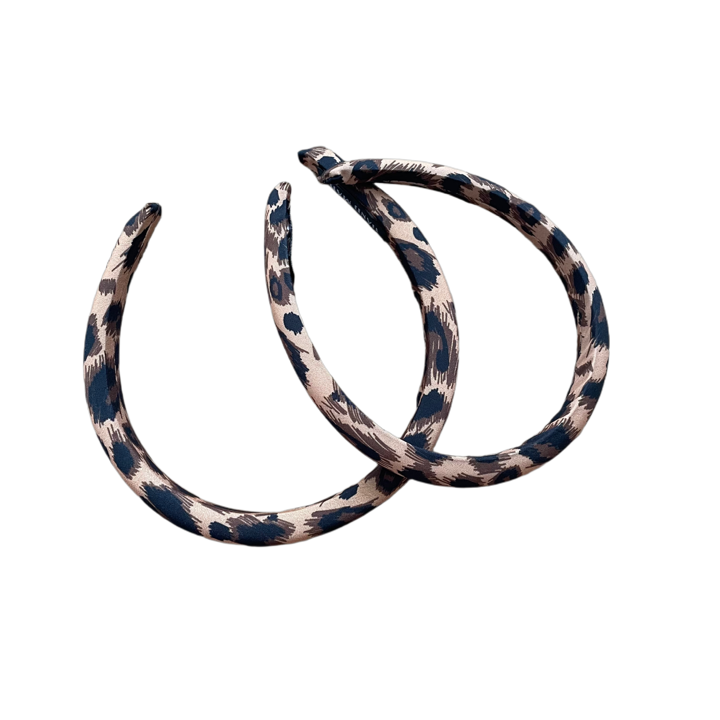 Jeans headband with pearls and stones