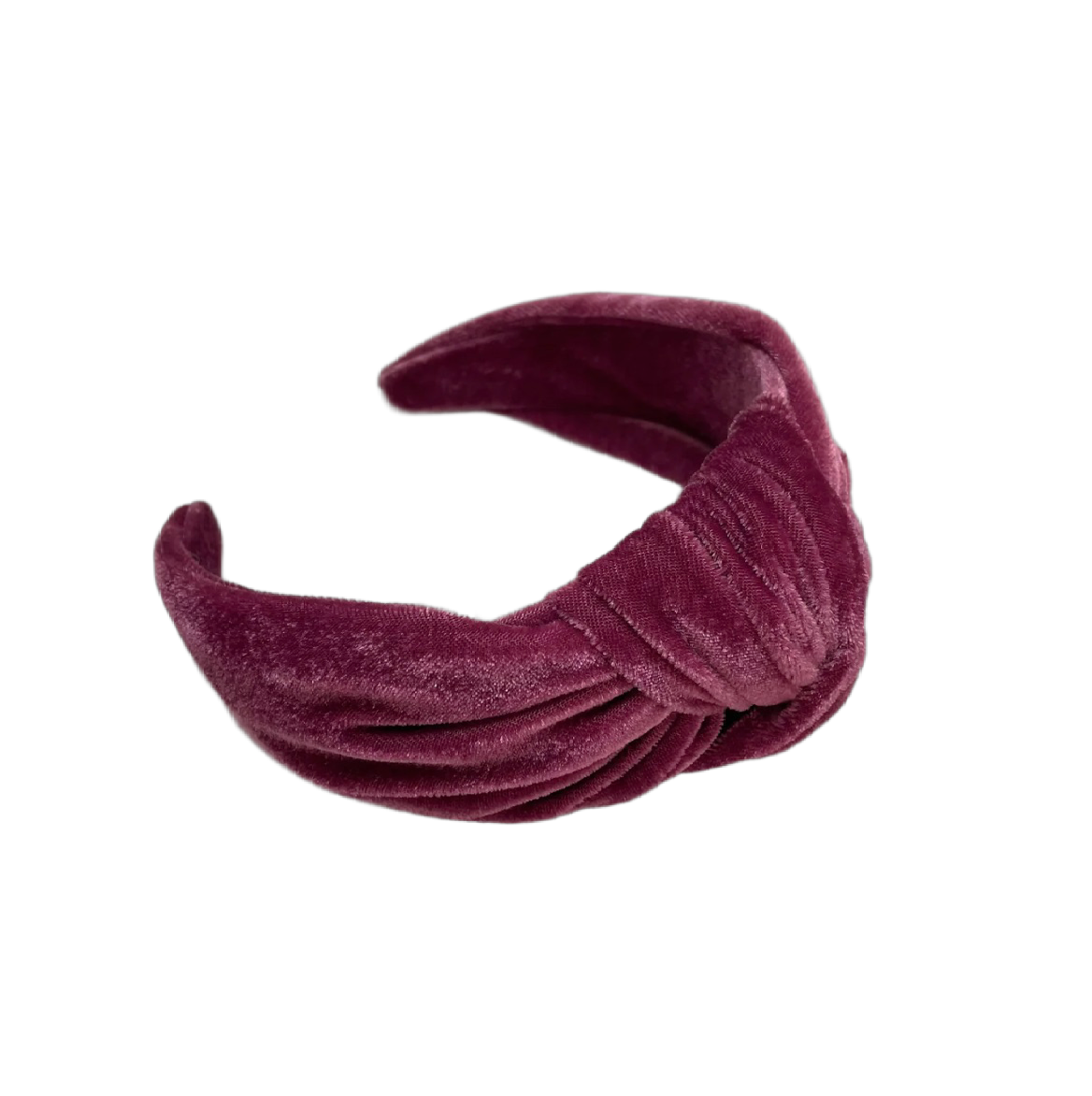 Samtzauber – Haarreif mit mittigem Knoten