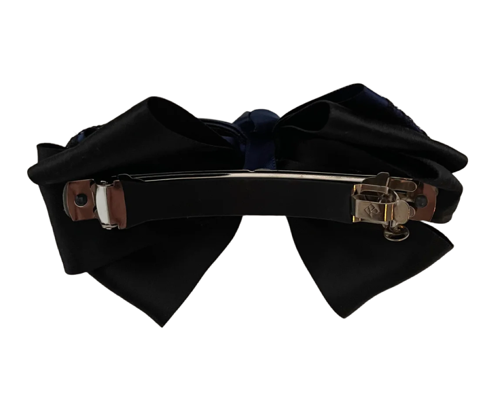 Haarklammer Satin/Spitze/Organza
