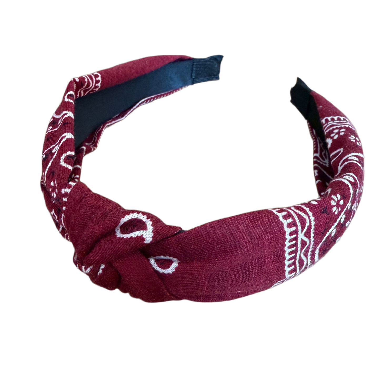Rockabilly-Haarreif mit schlichtem Muster und Knoten – stilvolles Vintage-Accessoire mit Retro-Charme