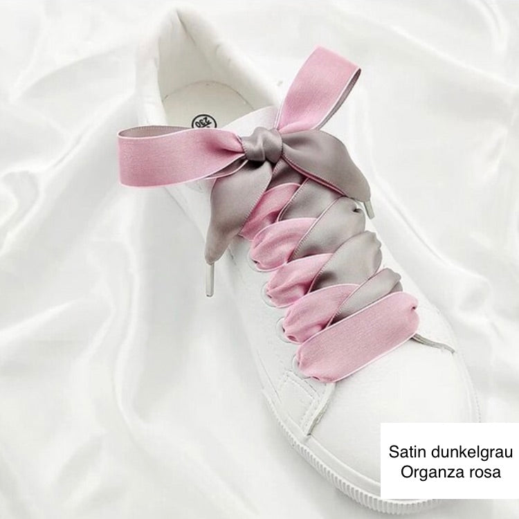 Schnürsenkel Satin/Organza 2cm Breit 80cm