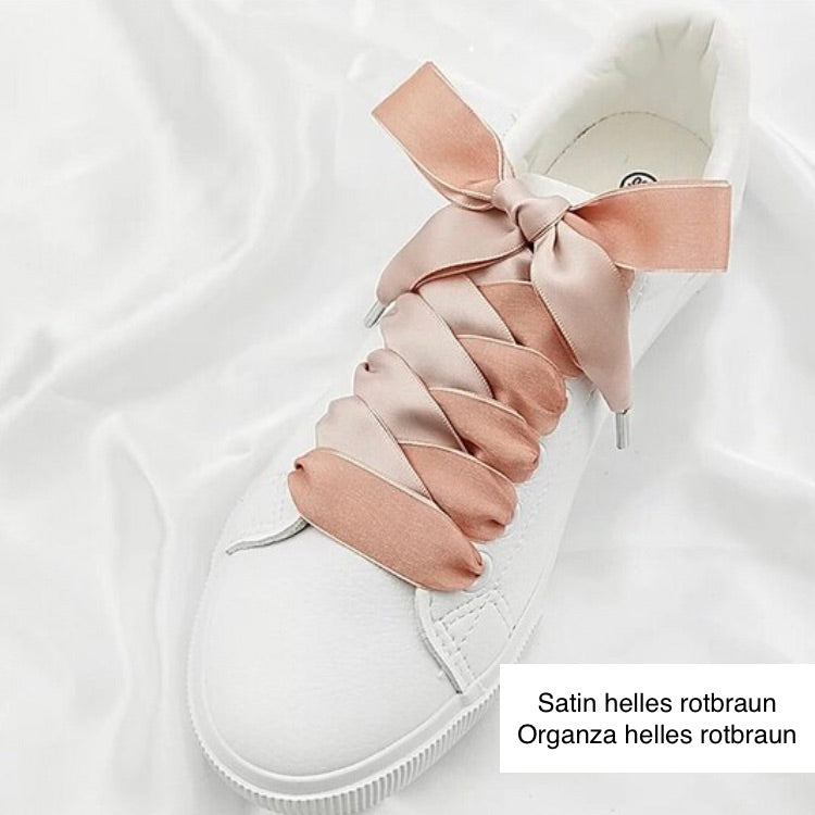 Schnürsenkel Satin/Organza 2cm Breit 80cm