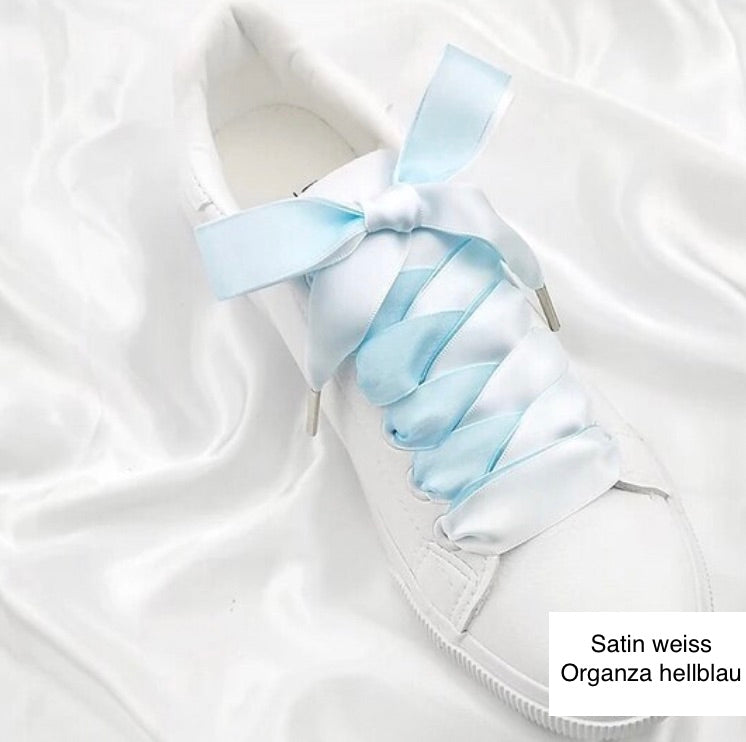Schnürsenkel Satin/Organza 2cm Breit 80cm