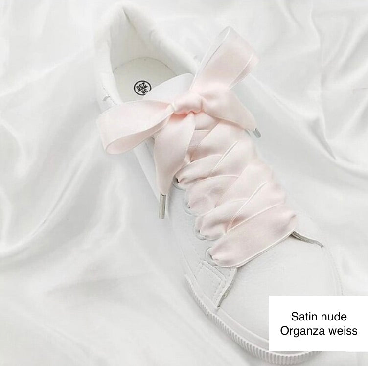 Schnürsenkel Satin/Organza 2cm Breit 80cm