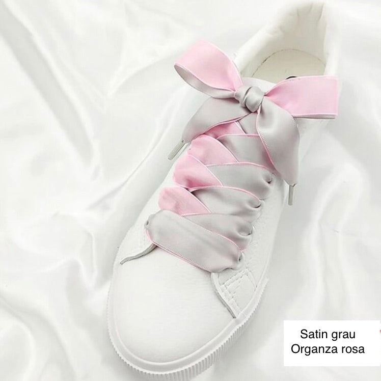 Schnürsenkel Satin/Organza 2cm Breit 80cm