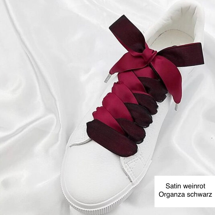 Schnürsenkel Satin/Organza 2cm Breit 80cm