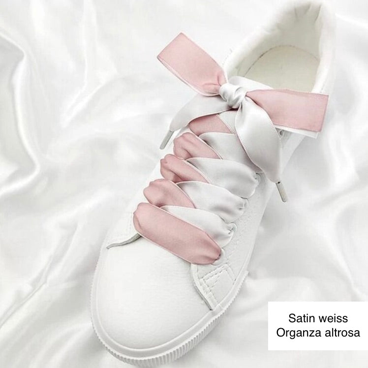 Schnürsenkel Satin/Organza 2cm Breit 80cm