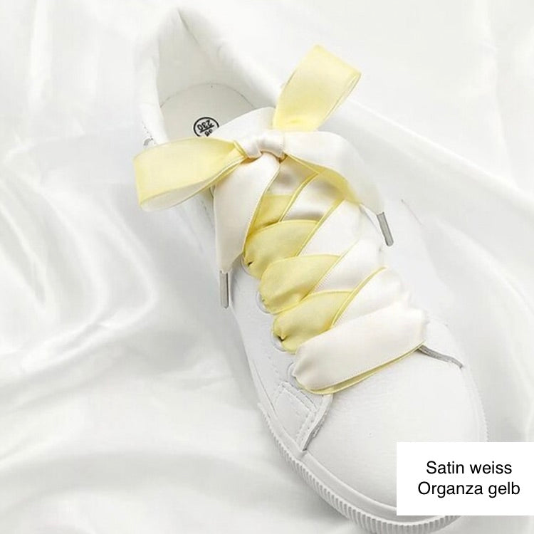Schnürsenkel Satin/Organza 2cm Breit 80cm