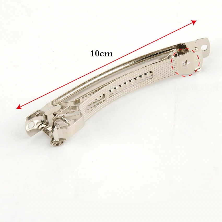 Haarklammer Satin/Spitze/Steinchen/Perlen