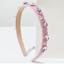 Jeans headband with pearls and stones