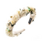 braided satin headband