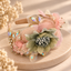 Pastel Flower Dream – Romantischer Haarreifen mit 3D-Blüten und funkelnden Kristallen
