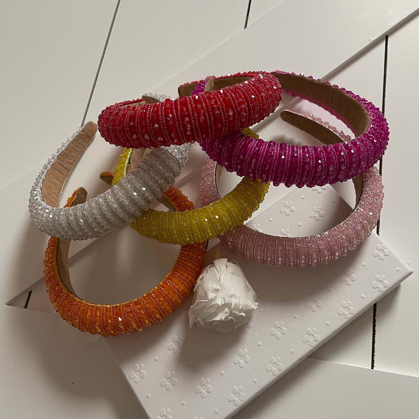 glass bead headbands