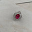 Shoe Accessory Rhinestones Square Gold