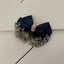 Hair clip with net satin/lace/stones/pearls