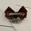 Hair clip with net satin/lace/stones/pearls