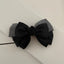 Hair clip with net velvet/satin/stones