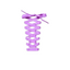 Satin shoelaces 0.9cm wide 80cm/100cm