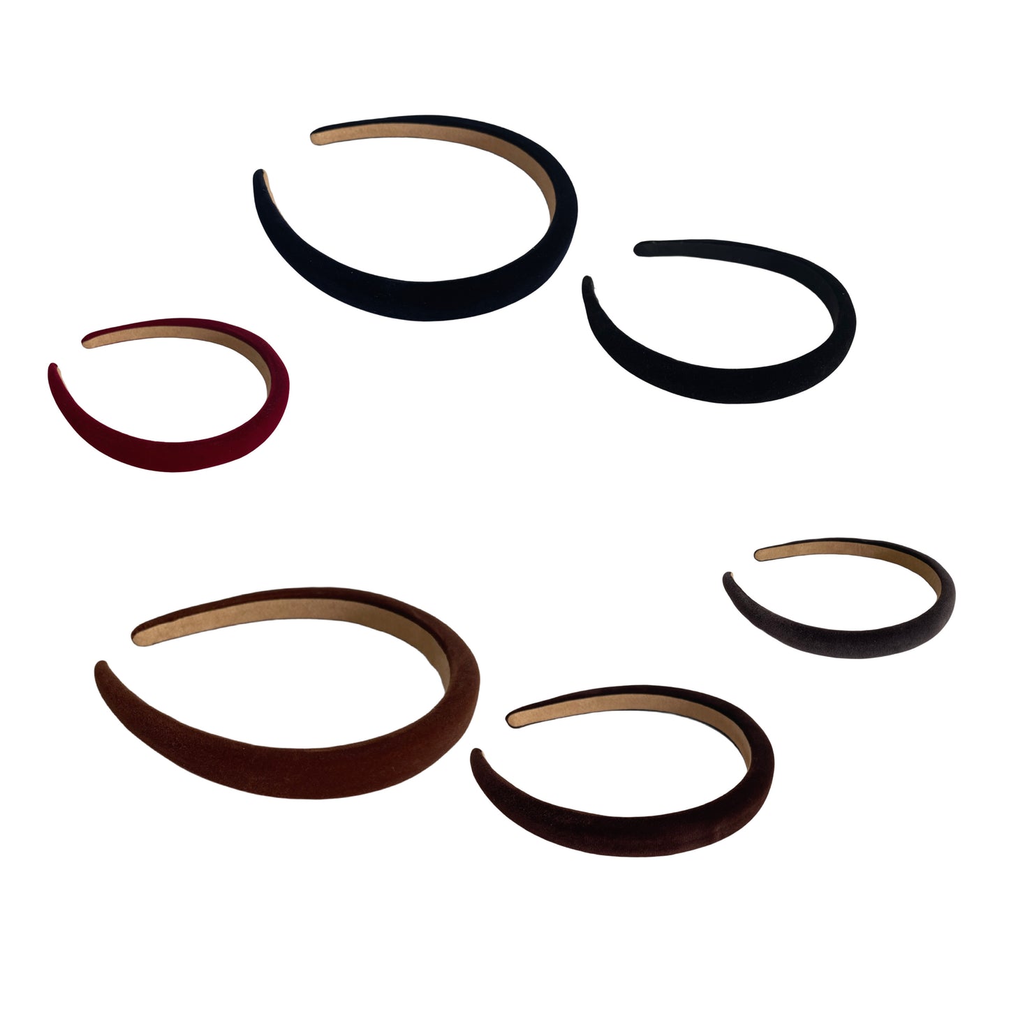 Schmaler Samthaarreif – schlicht & elegant