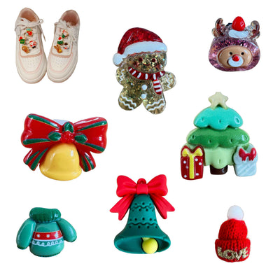 Weihnachts-Schuhdeko für Schnürsenkel – zauberhafte Weihnachtsdetails für deine Lieblingsschuhe