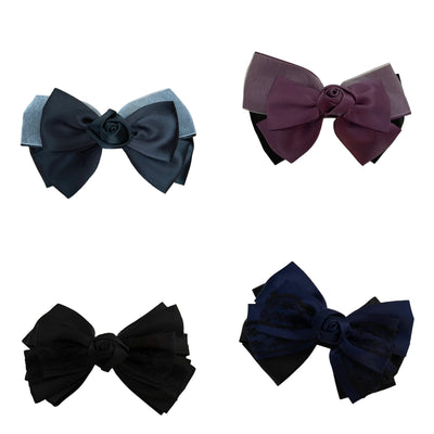 Haarklammer Satin/Spitze/Organza